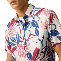 Saltwater Creek SS Print Shirt