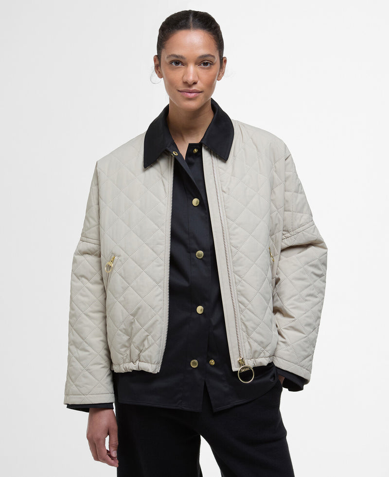 An image of the Barbour Emlyn Quilted Jacket
