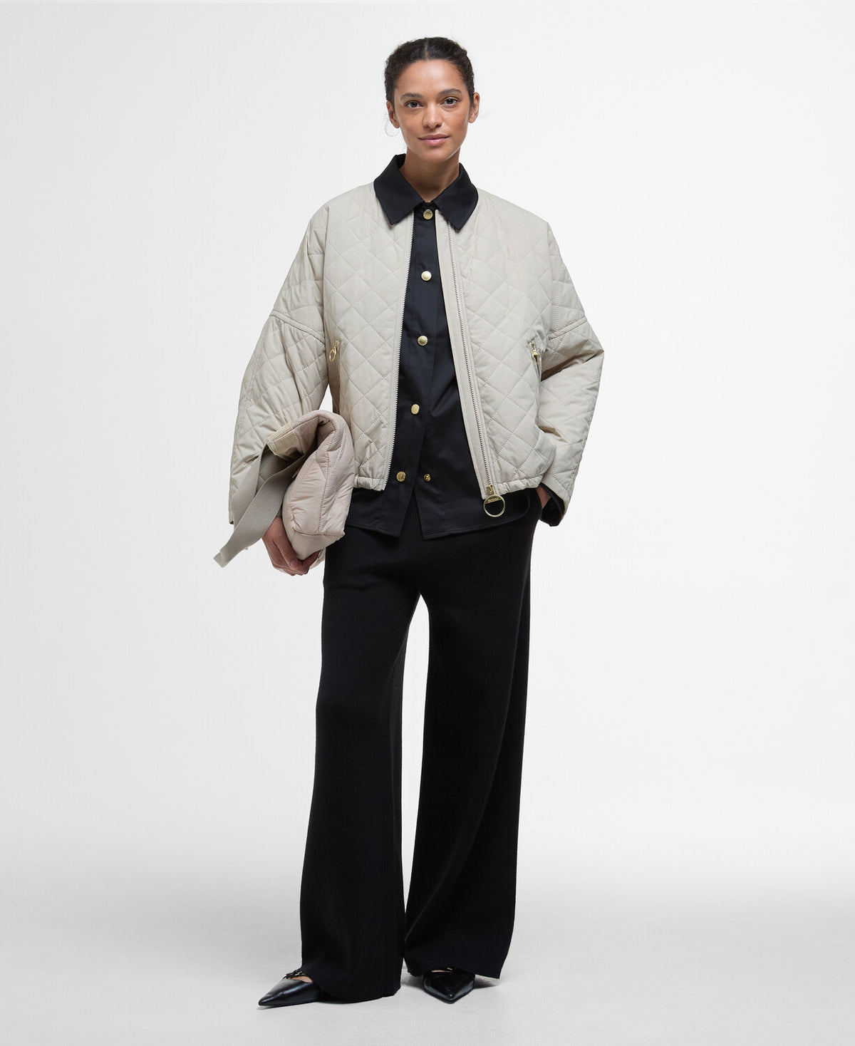 An image of the Barbour Emlyn Quilted Jacket