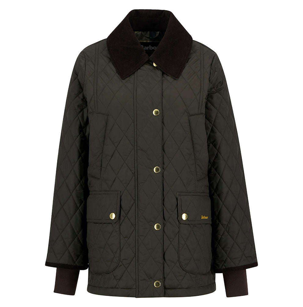 An image of the Barbour Modern Beadnell Quilted Jacket