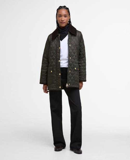 An image of the Barbour Modern Beadnell Quilted Jacket
