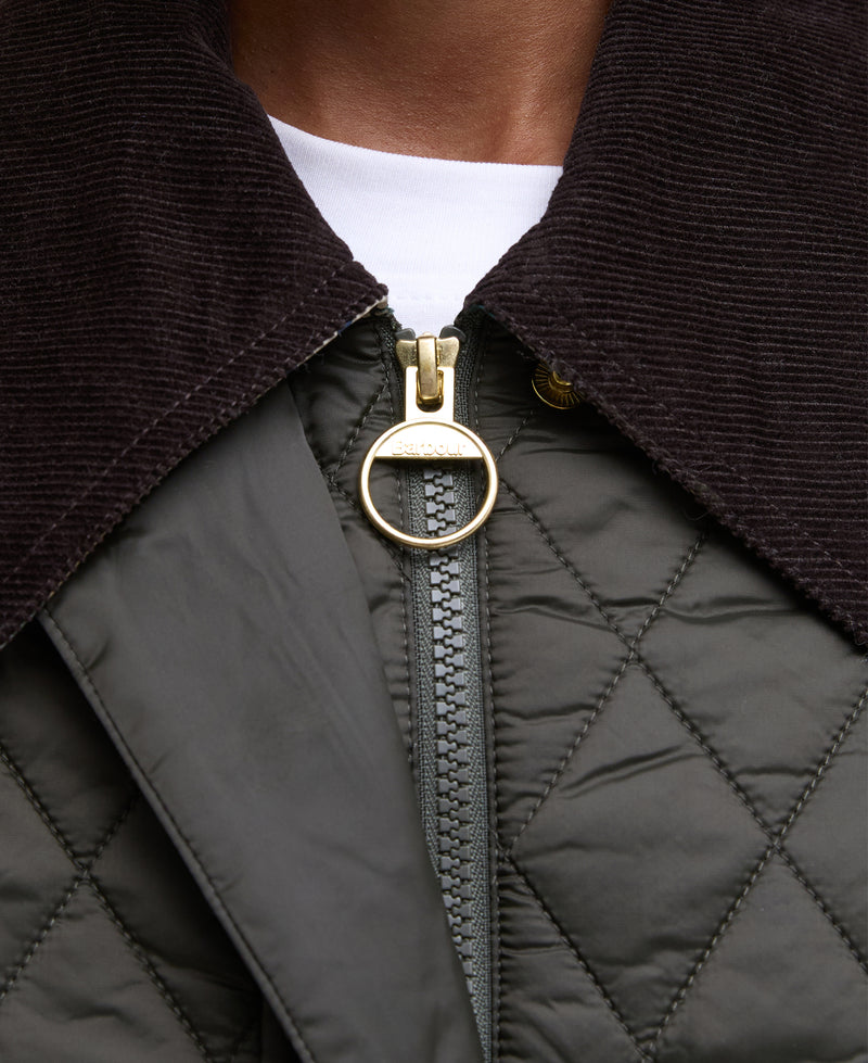 An image of the Barbour Modern Beadnell Quilted Jacket