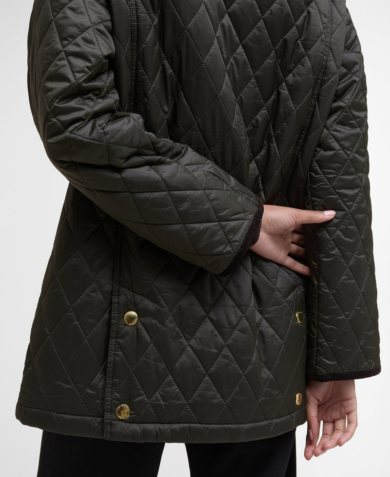 An image of the Barbour Modern Beadnell Quilted Jacket