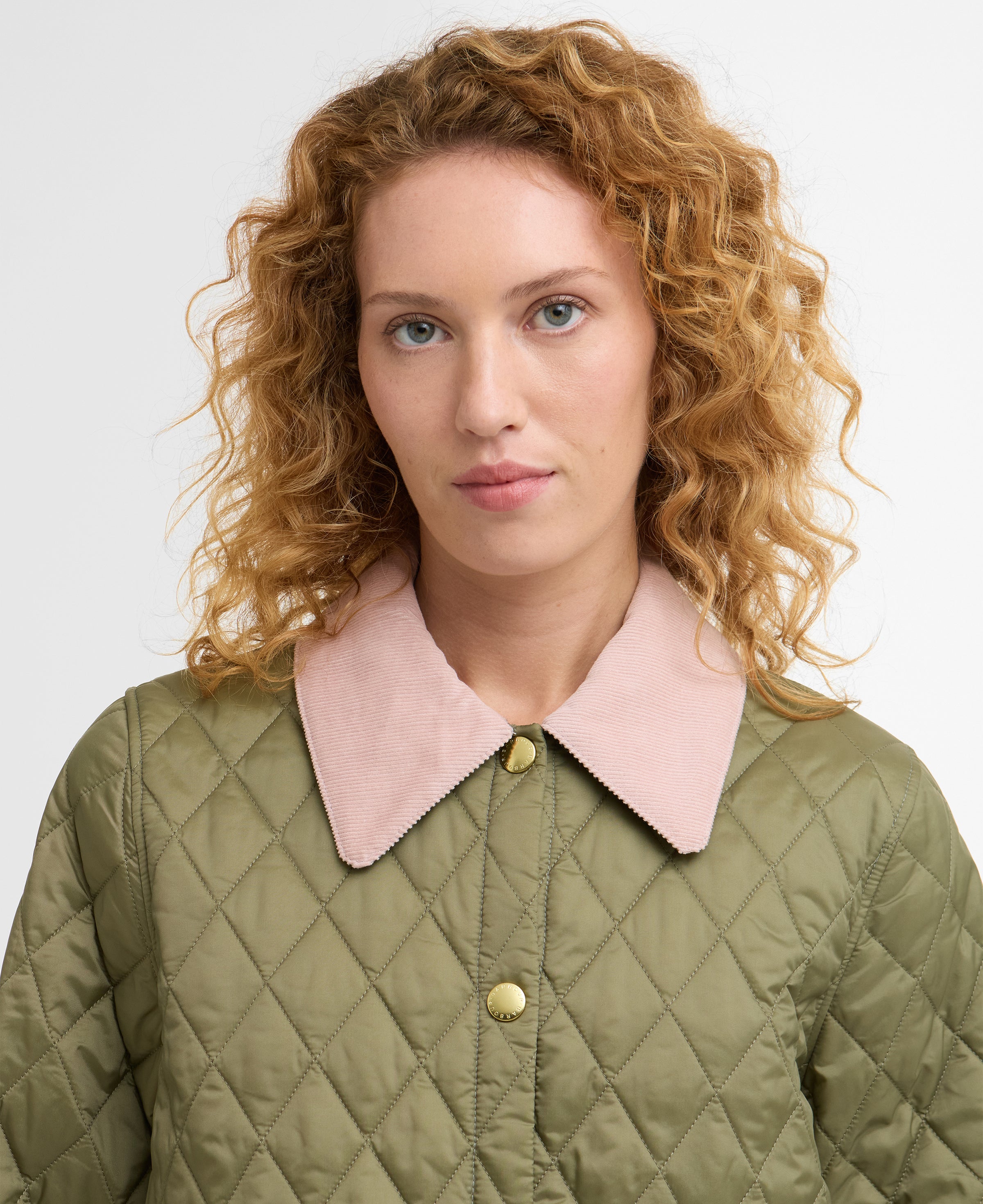 An image of the Barbour Icons Cropped Liddesdale Quilted Jacket