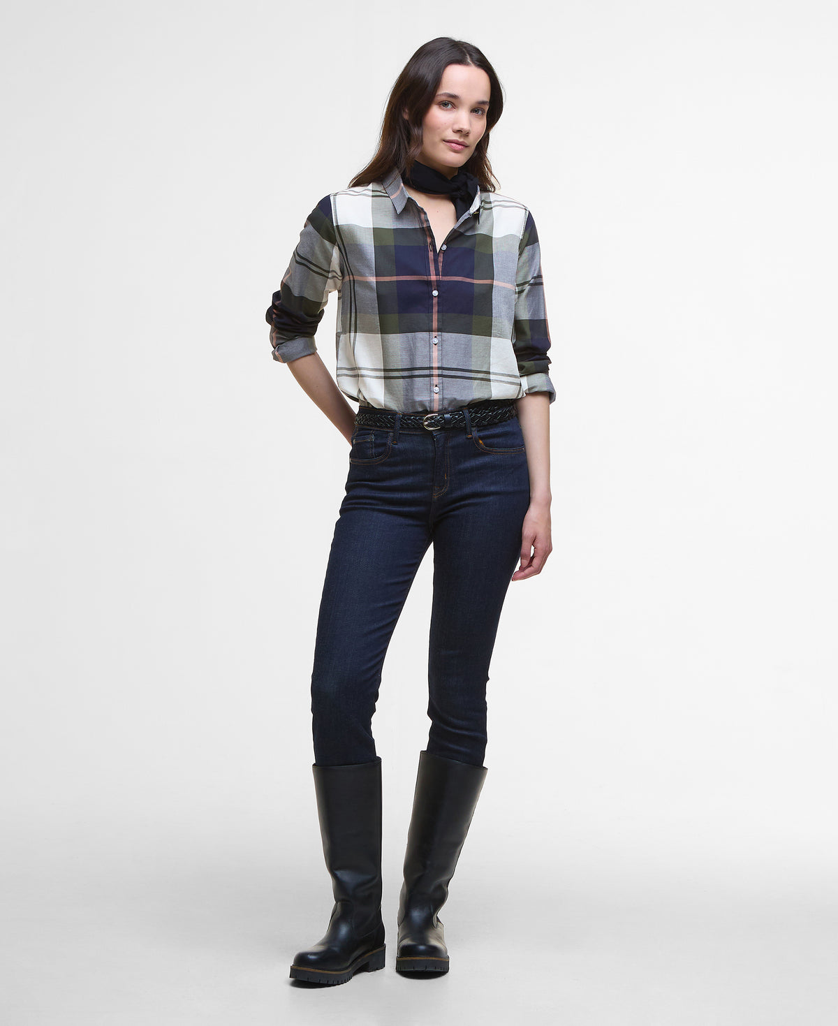 An image of the Barbour Moorland Shirt