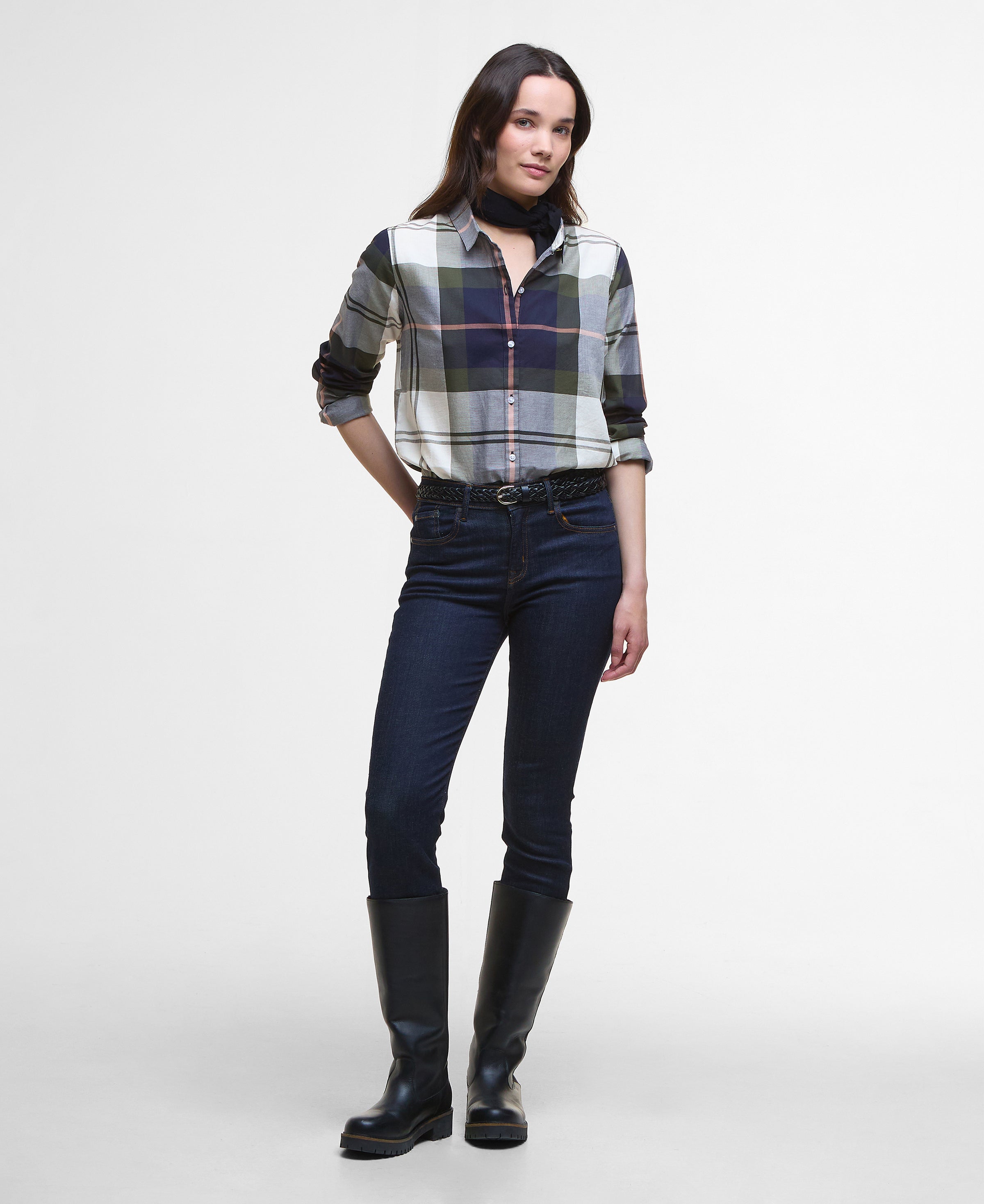 An image of the Barbour Moorland Shirt