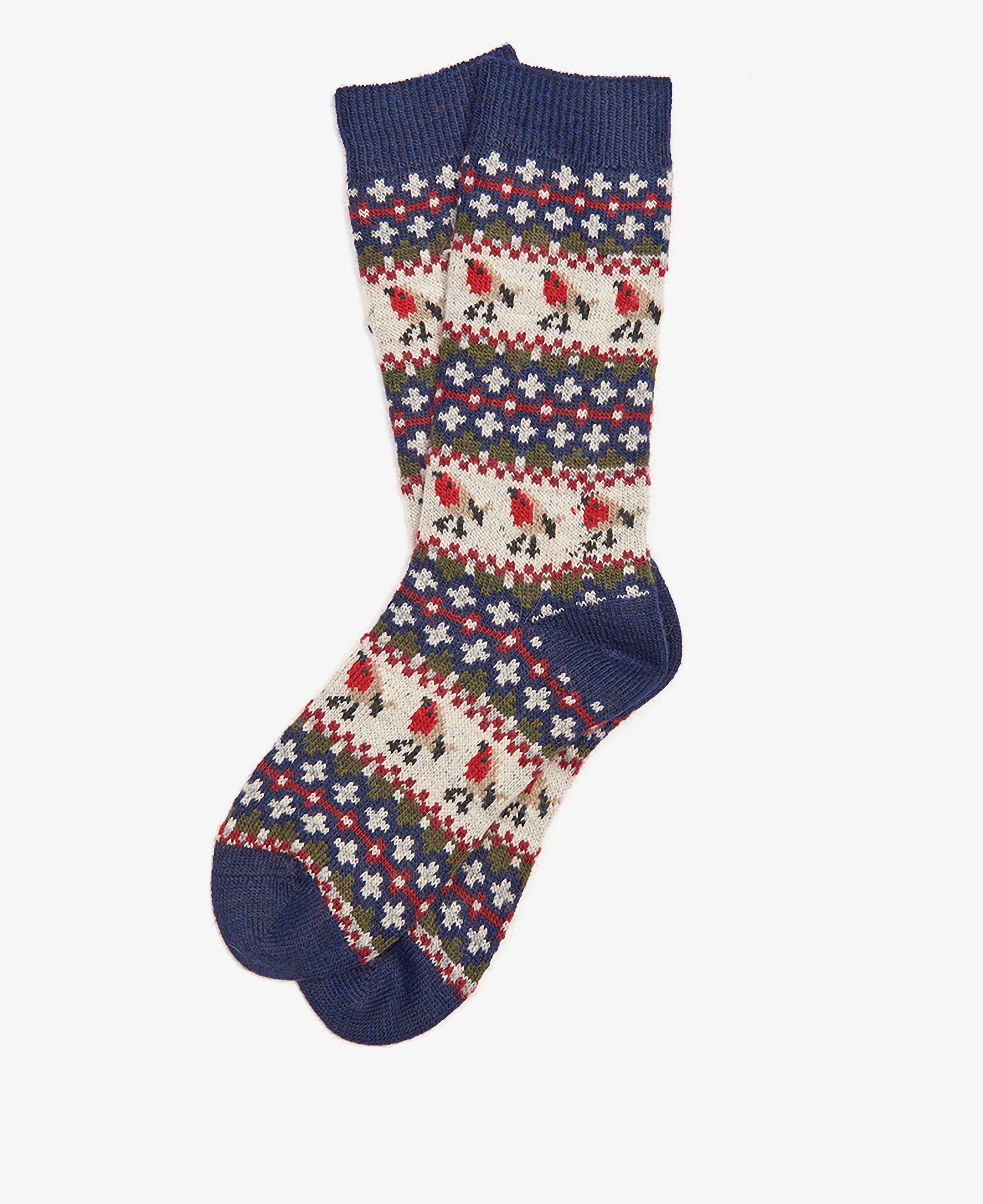 Robin Fairisle Sock