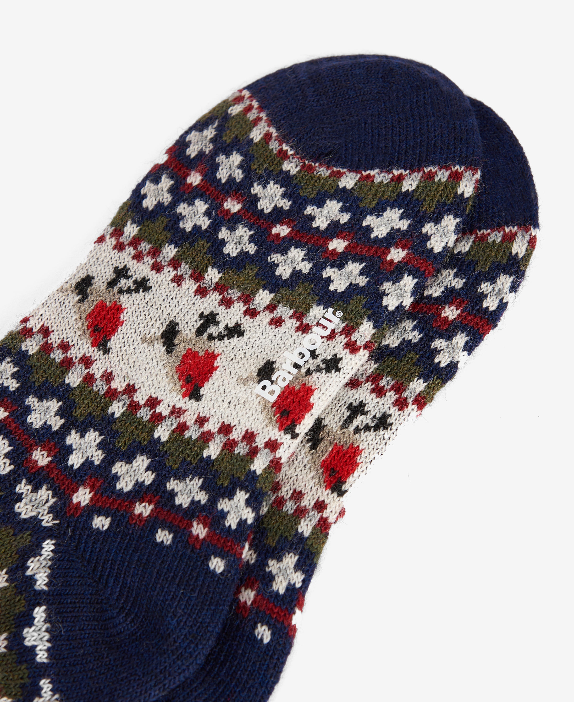 Robin Fairisle Sock