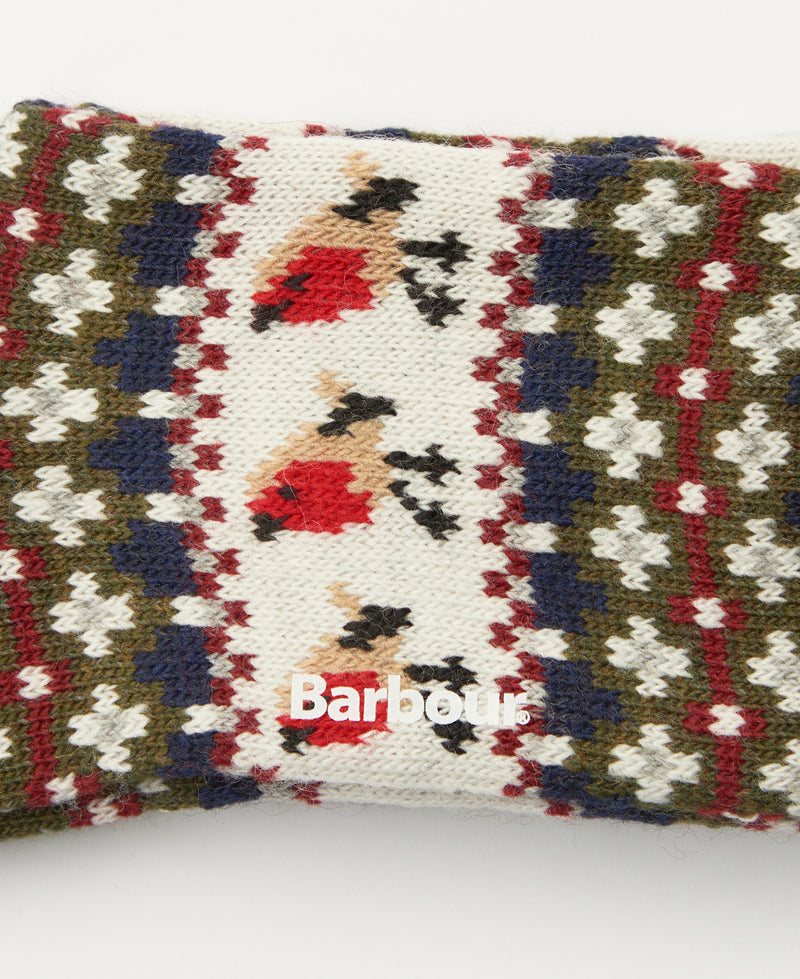 An image of the Barbour Barbour Robin Fairisle Sock