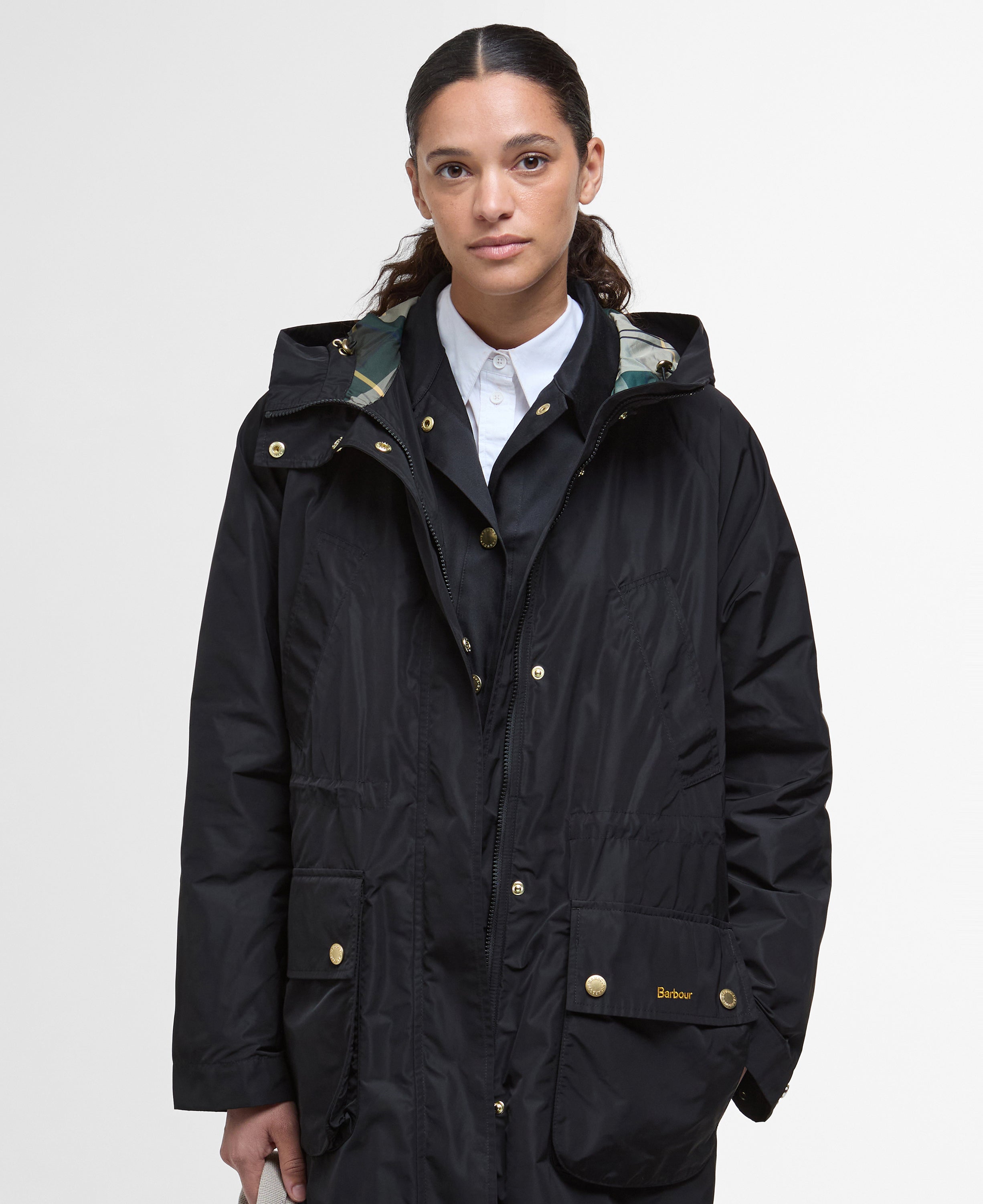 Una Showerproof Parka | Barbour Women's Jacket – Brodie Countryfare