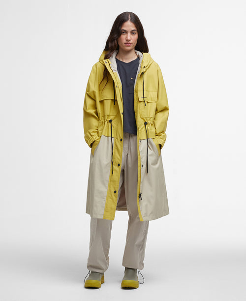 An image of the Barbour Evie Showerproof Parka