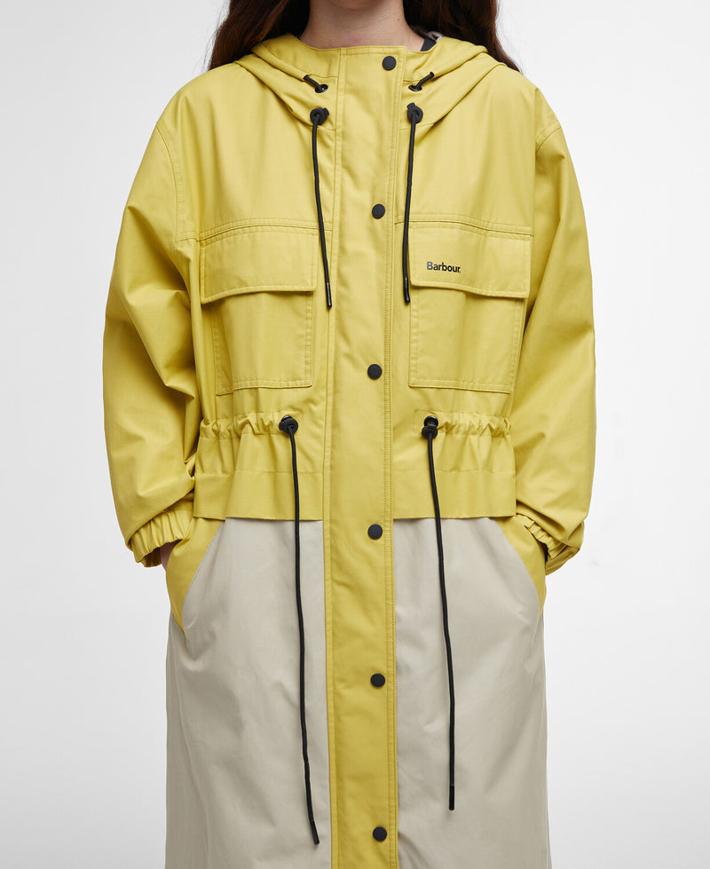 An image of the Barbour Evie Showerproof Parka