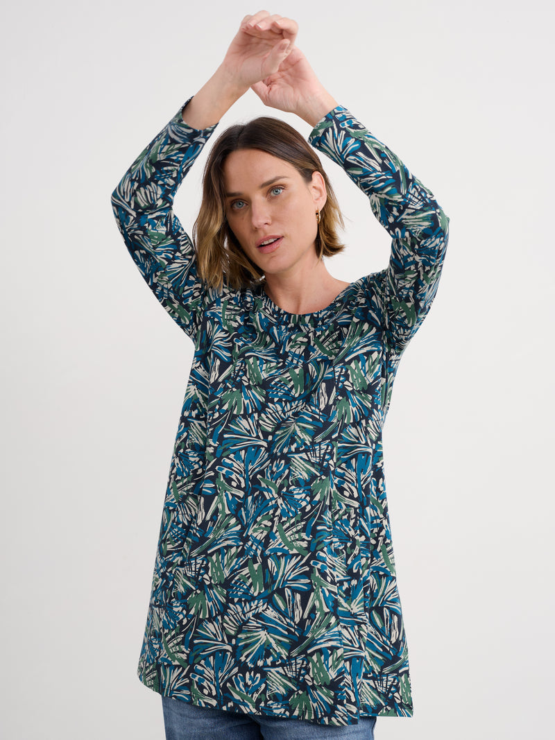 An image of the Seasalt L/S Screenprint Tunic