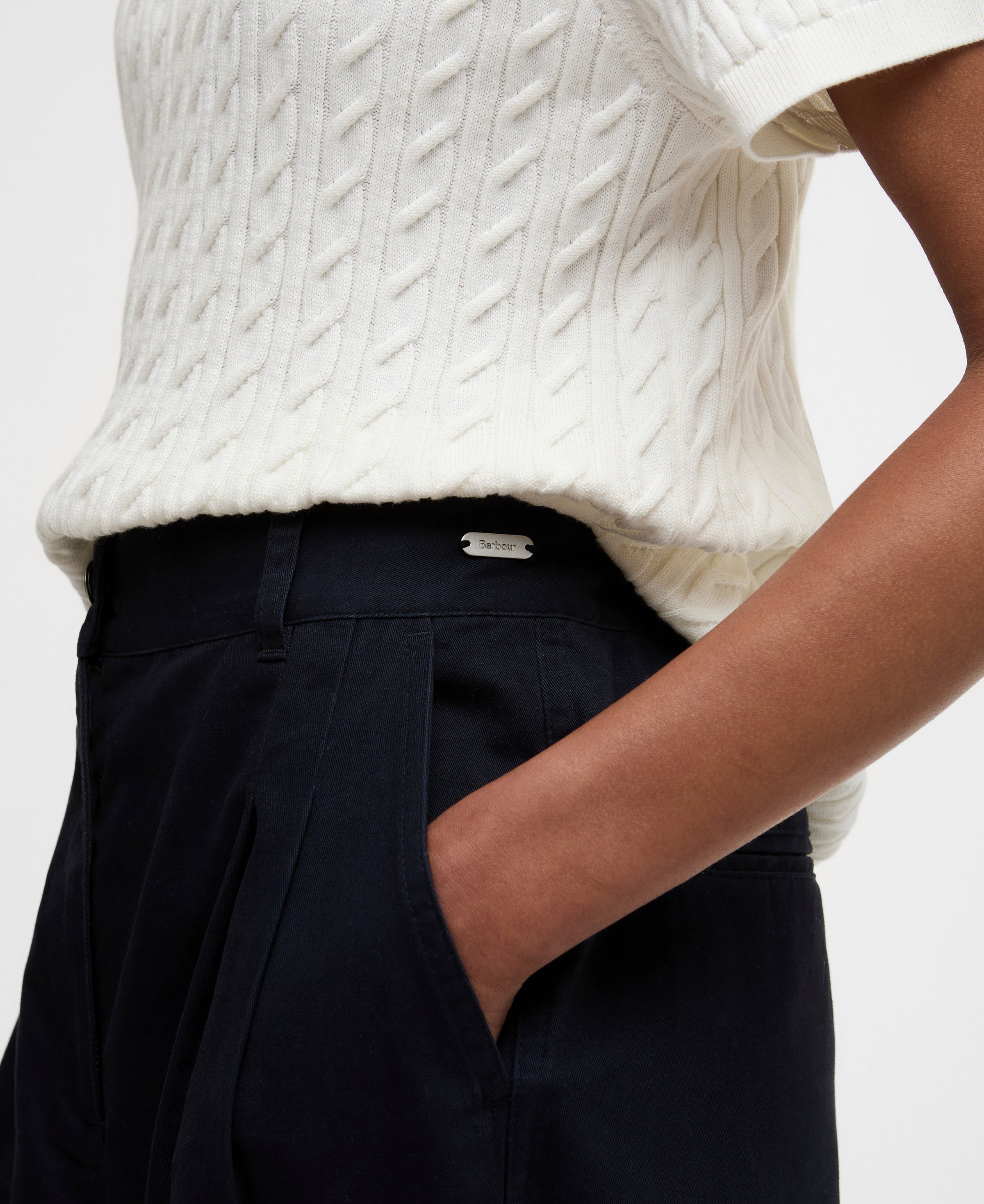 An image of the Barbour Fern Trousers