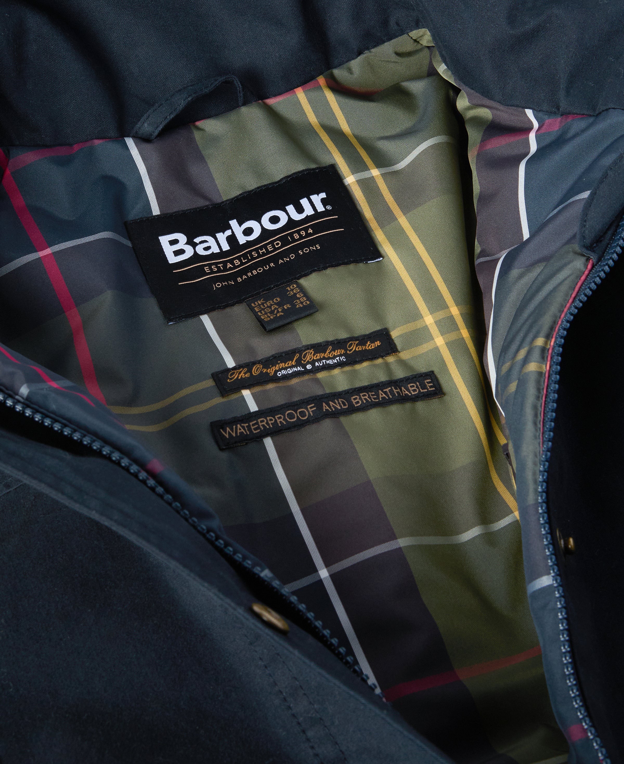 An image of the Barbour Buttercup Waterproof Jacket