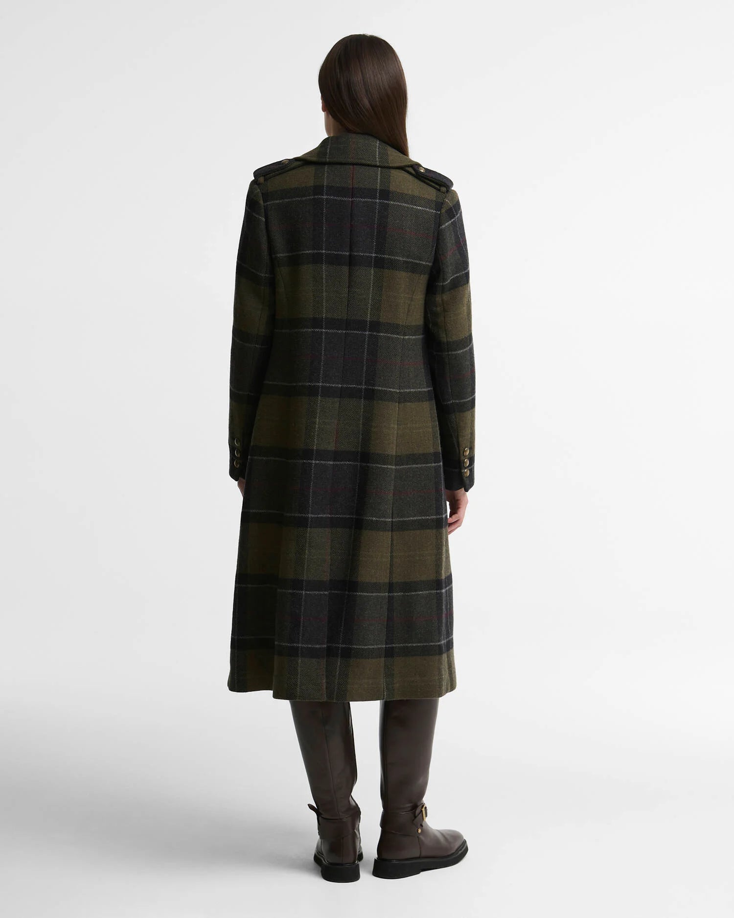 Cottesmore Check Wool Coat