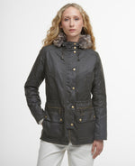 An image of the Barbour Kelsall Wax Parka