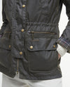 An image of the Barbour Kelsall Wax Parka