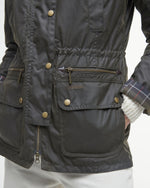 An image of the Barbour Kelsall Wax Parka