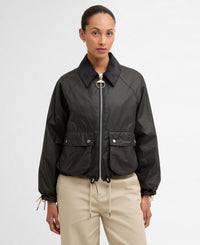 An image of the Barbour Marron Wax Jacket