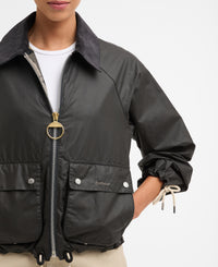 An image of the Barbour Marron Wax Jacket