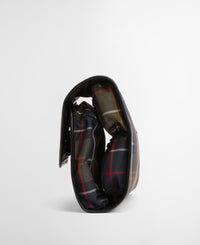 An image of the Barbour Tartan Hanging Washbag