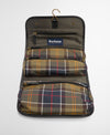 An image of the Barbour Tartan Hanging Washbag