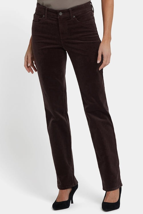 An image of the NYDJ Marilyn Straight Trousers