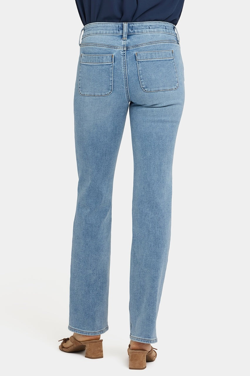 An image of the NYDJ Marilyn Straight Jeans
