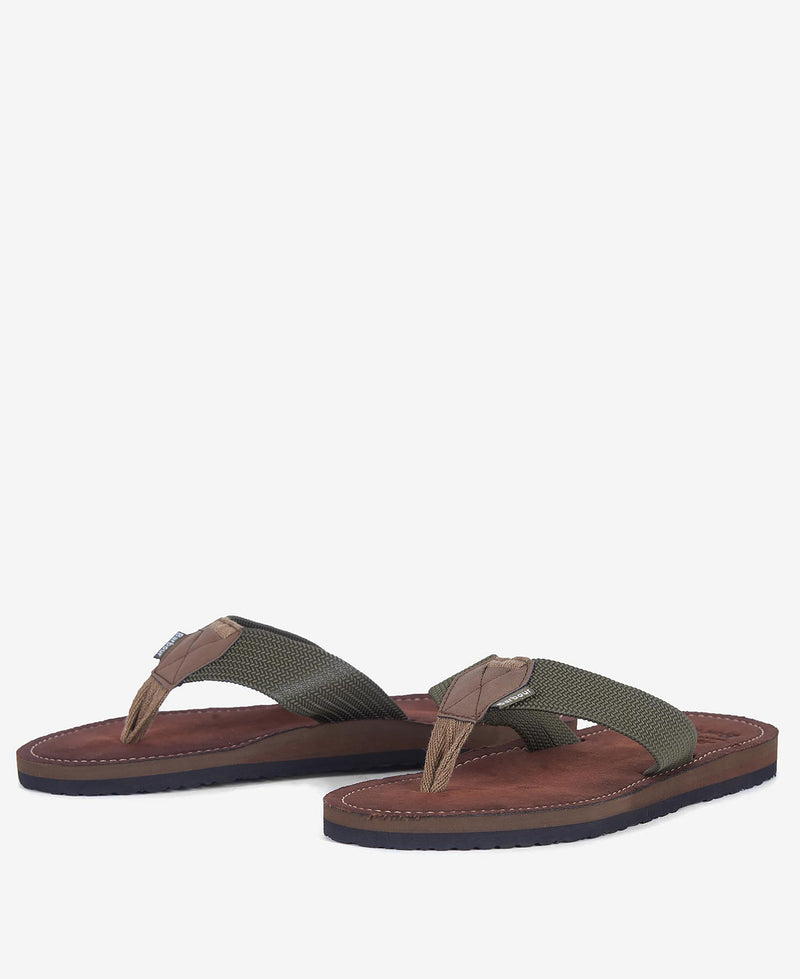 An image of the Barbour Toeman Sandals