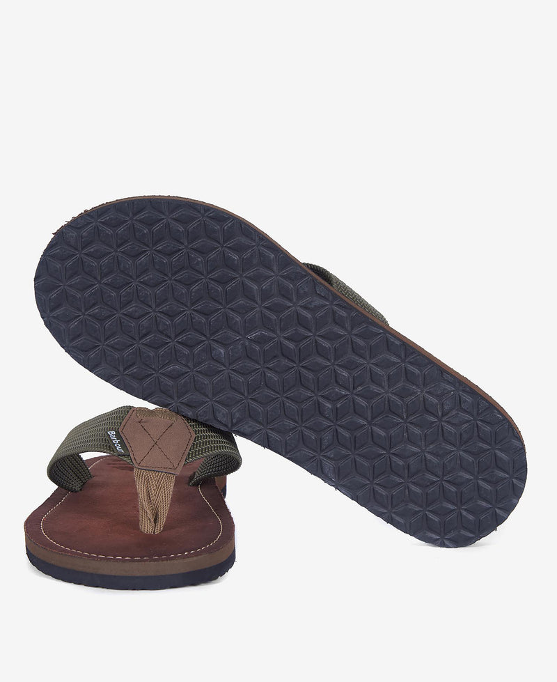 An image of the Barbour Toeman Sandals
