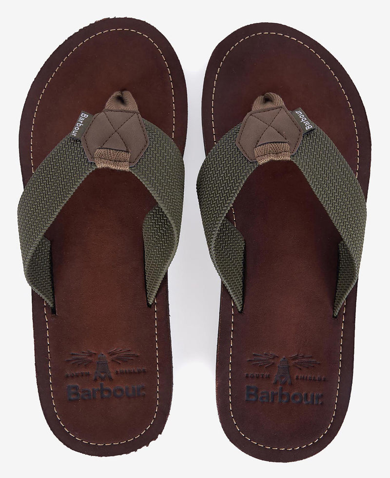 An image of the Barbour Toeman Sandals