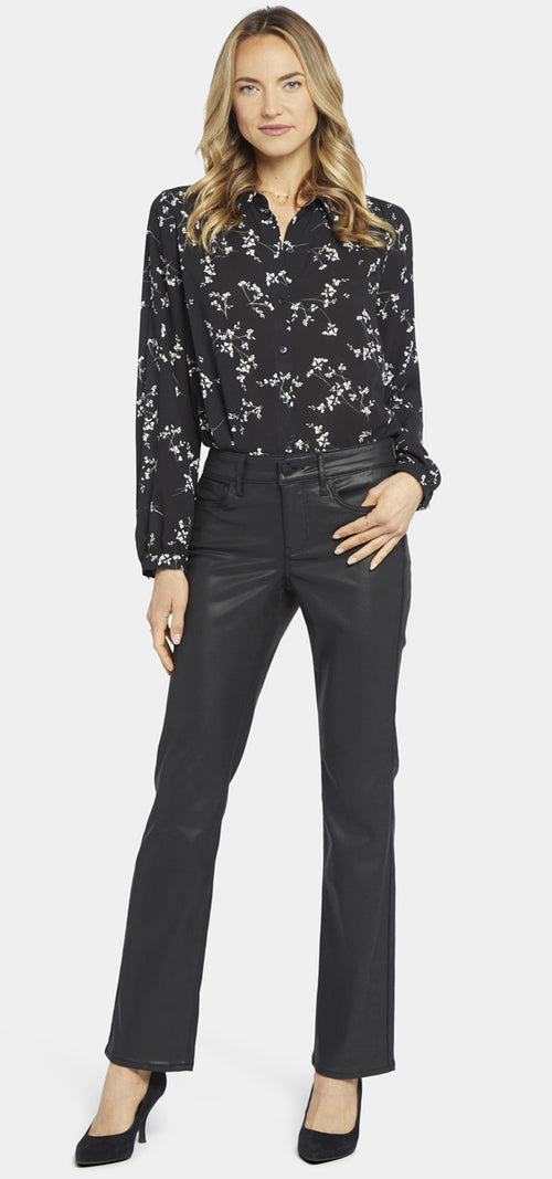 An image of the NYDJ Marilyn Straight Coated Jean