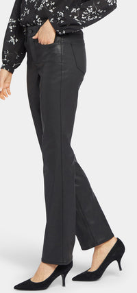 An image of the NYDJ Marilyn Straight Coated Jean