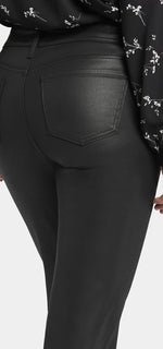 An image of the NYDJ Marilyn Straight Coated Jean