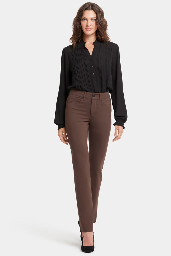 An image of the NYDJ Marilyn Straight Trousers