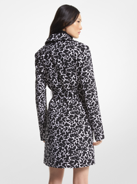 An image of the Michael Kors Dalmatian Print Coat