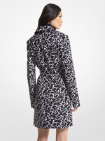An image of the Michael Kors Dalmatian Print Coat