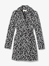 An image of the Michael Kors Dalmatian Print Coat