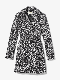 An image of the Michael Kors Dalmatian Print Coat