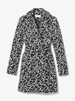 An image of the Michael Kors Dalmatian Print Coat