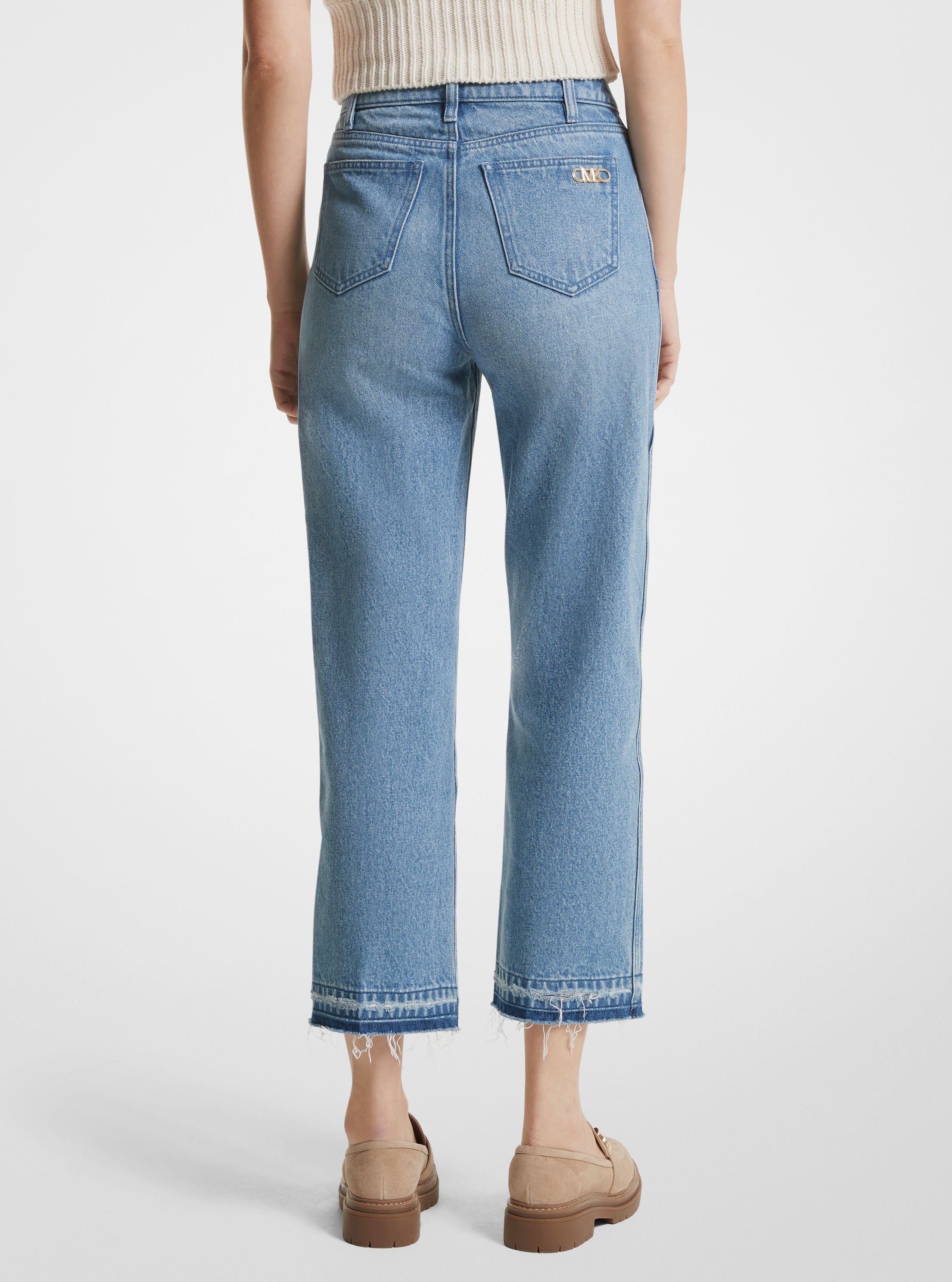 An image of the Michael Kors Crop Flare Jean
