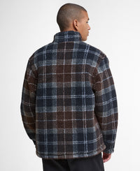 An image of the Barbour Tartan Fleece Zip Through