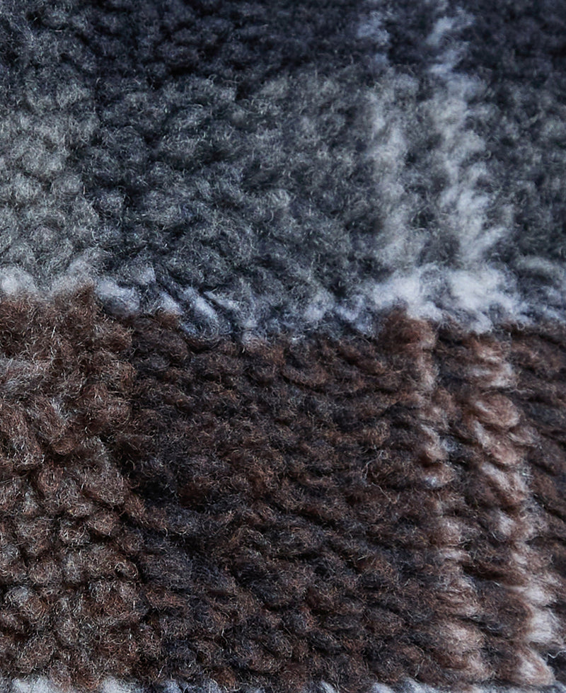 An image of the Barbour Tartan Fleece Zip Through