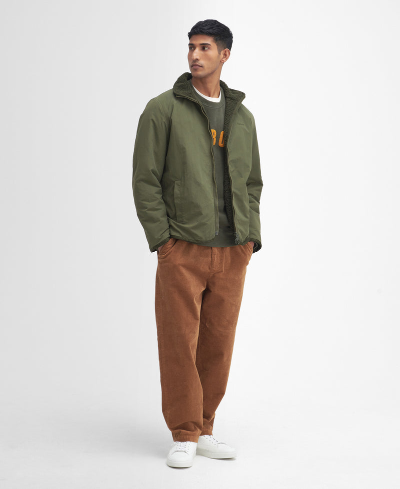 An image of the Barbour Reversible Fleece