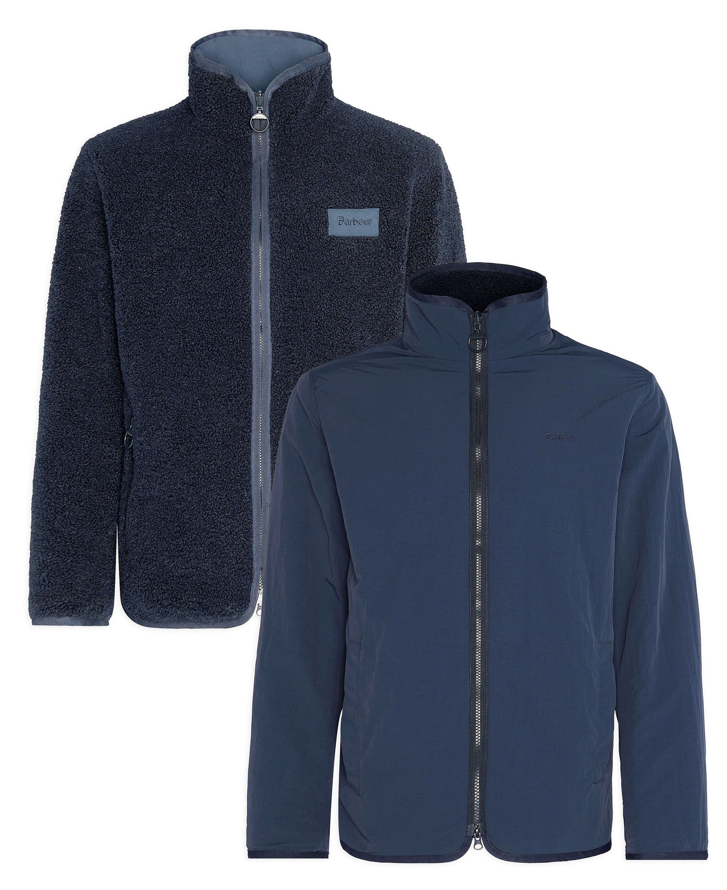 An image of the Barbour Reversible Fleece