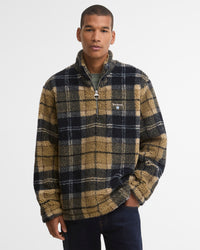 Tartan Fleece Half Zip