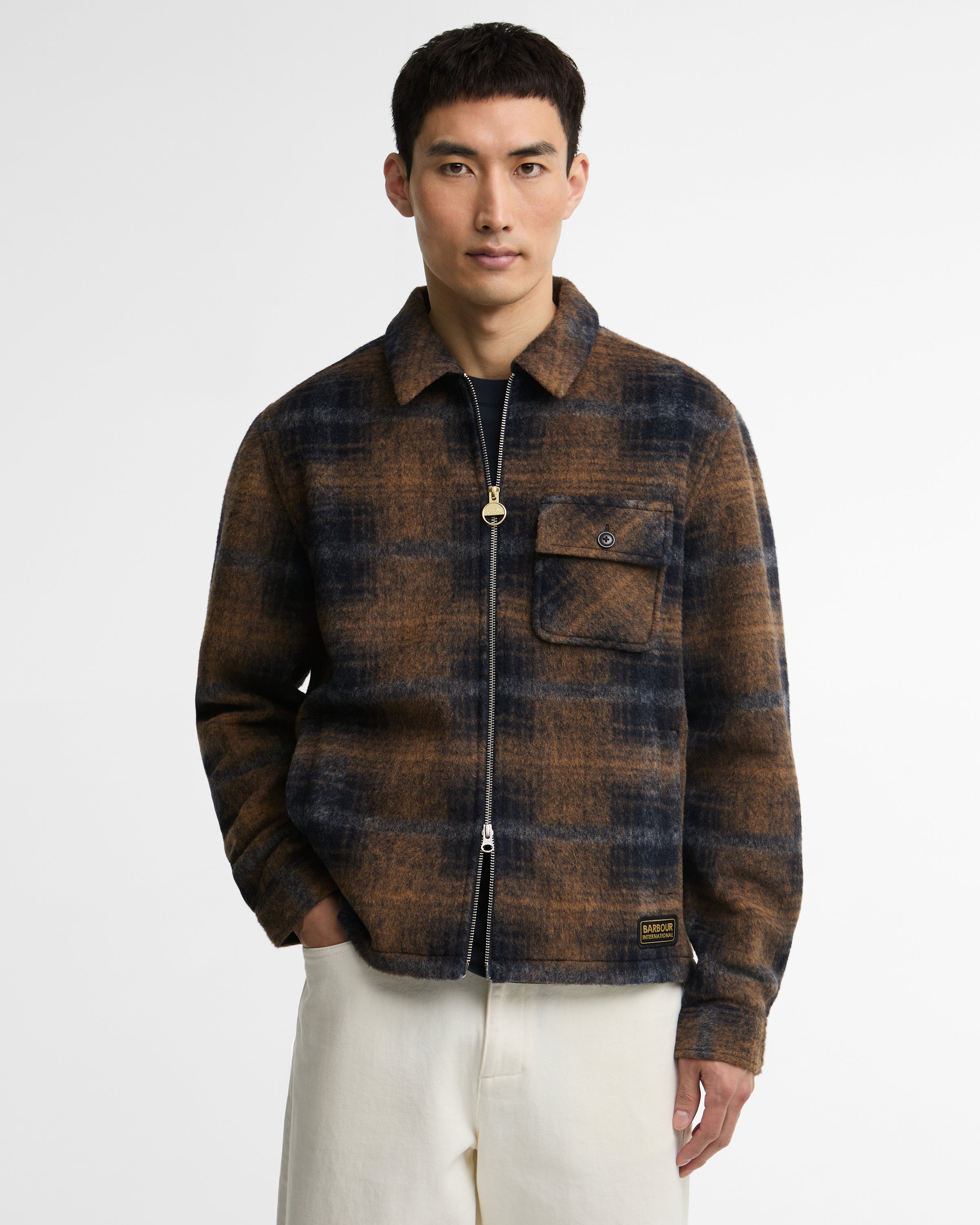 B.Intl Oswald Fleece Overshirt