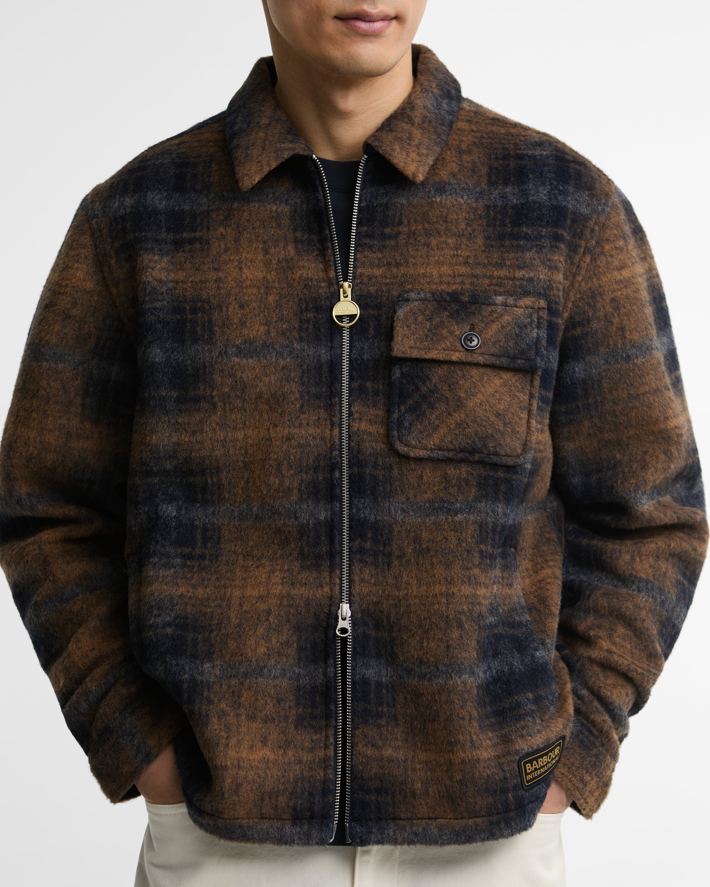 B.Intl Oswald Fleece Overshirt