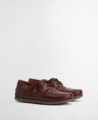 An image of the Barbour Wake Boat Shoe
